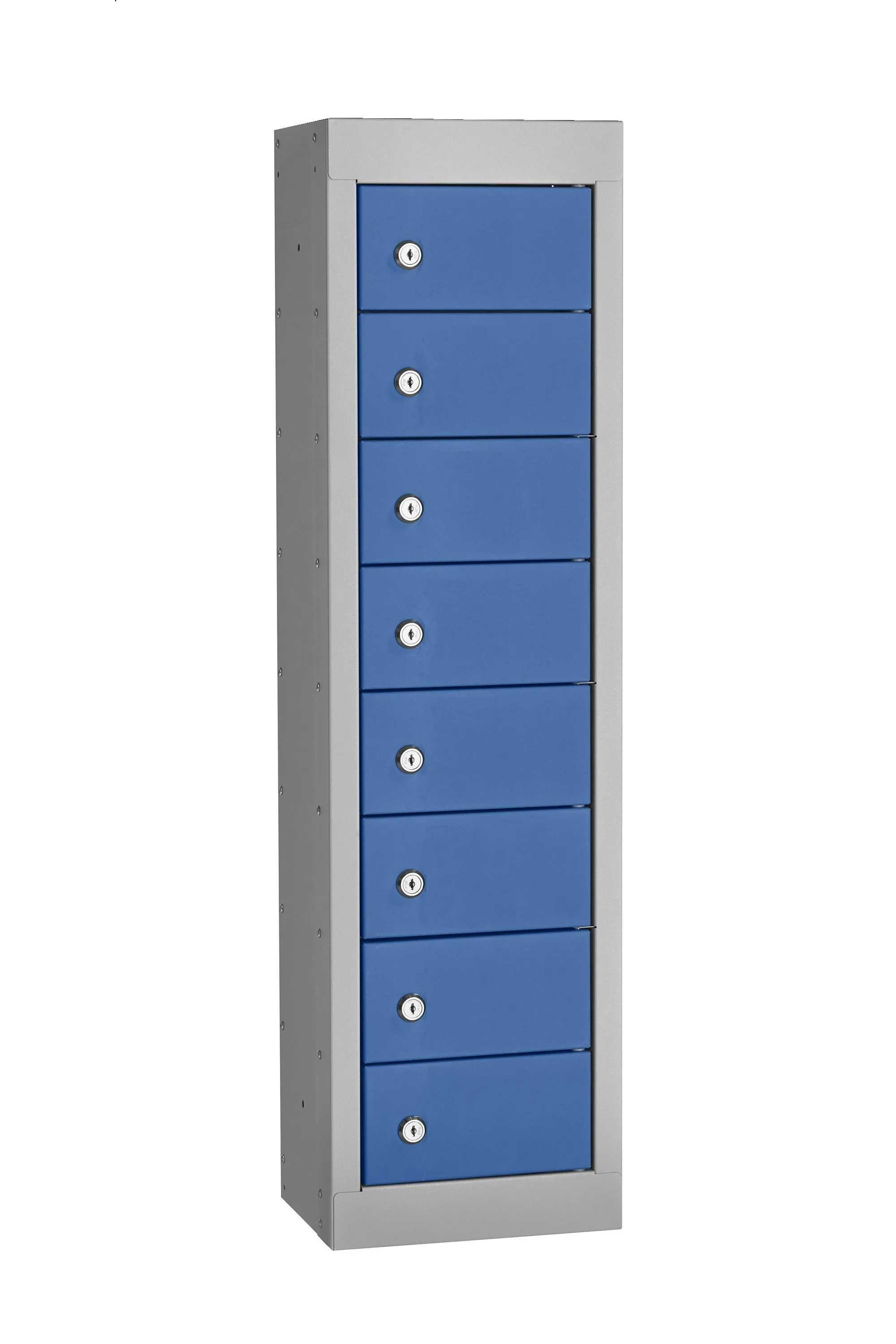 Probe 8 Door 8 Compartments Mobile Phone Wall Mounted Storage Locker